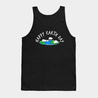 Earth Day Flat Earther Tank Top